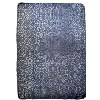پتو گلبافت طوسی تیره گل برجسته ساده - 160x220 پتو گلبافت طوسی تیره گل برجسته ساده - 160x220