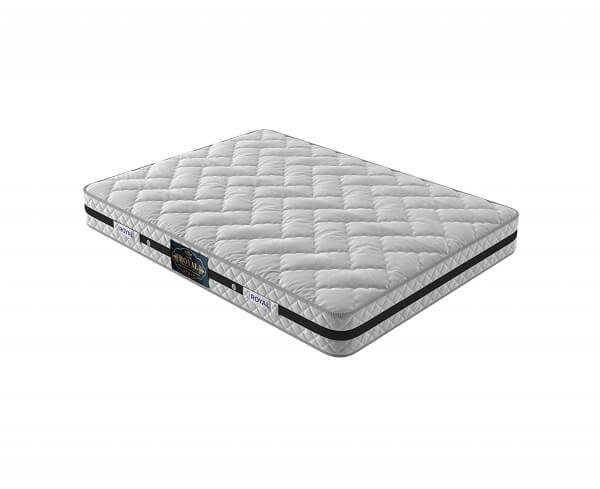 تشک رویال مدل طبی فنری آسمان - 200×90 یکنفره